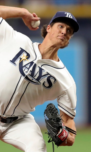Glasnow, 4 relievers help Rays beat Astros 3-1
